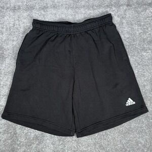 Adidas Shorts Men's Medium Black Aeroready Primegreen Sweat Athletic Gym Workout